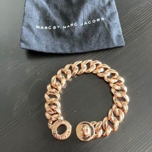 Marc By Marc Jacobs Rose Gold Chain Bracelet